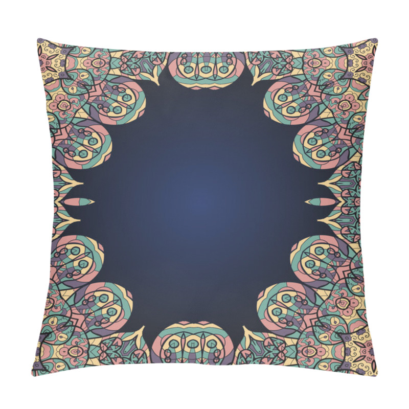 Personality  Kaleidoscopic Frame Pattern Pillow Covers