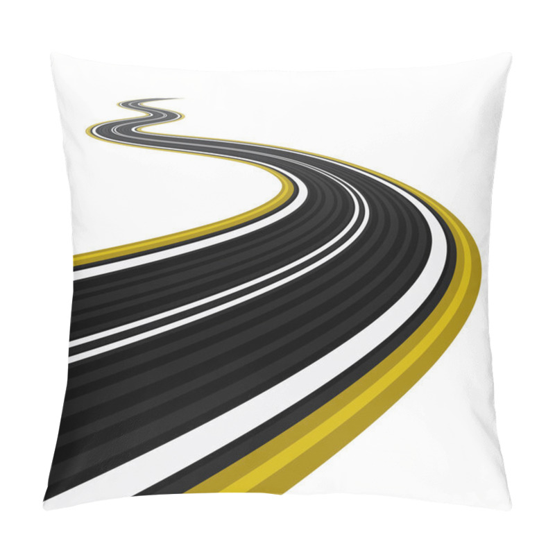 Personality  Winding Road Pillow Covers