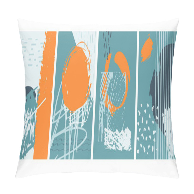 Personality  Abstract Vector Composition Pillow Covers