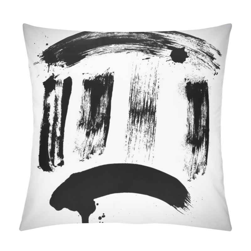 Personality  Stylish Brush Strokes Pillow Covers