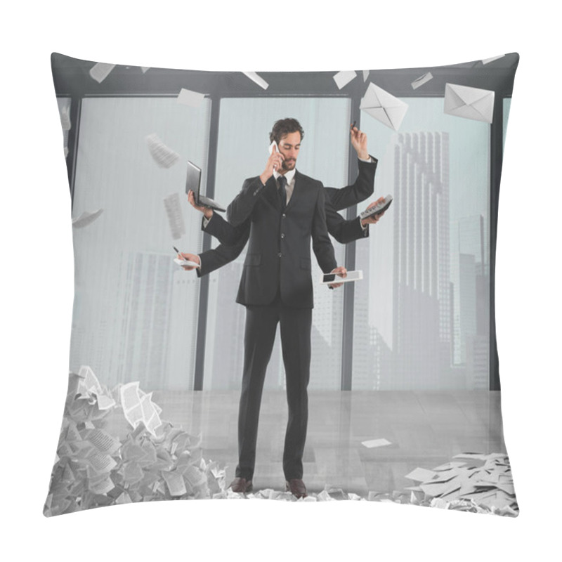 Personality  Businessman  Solving  Problems  Pillow Covers