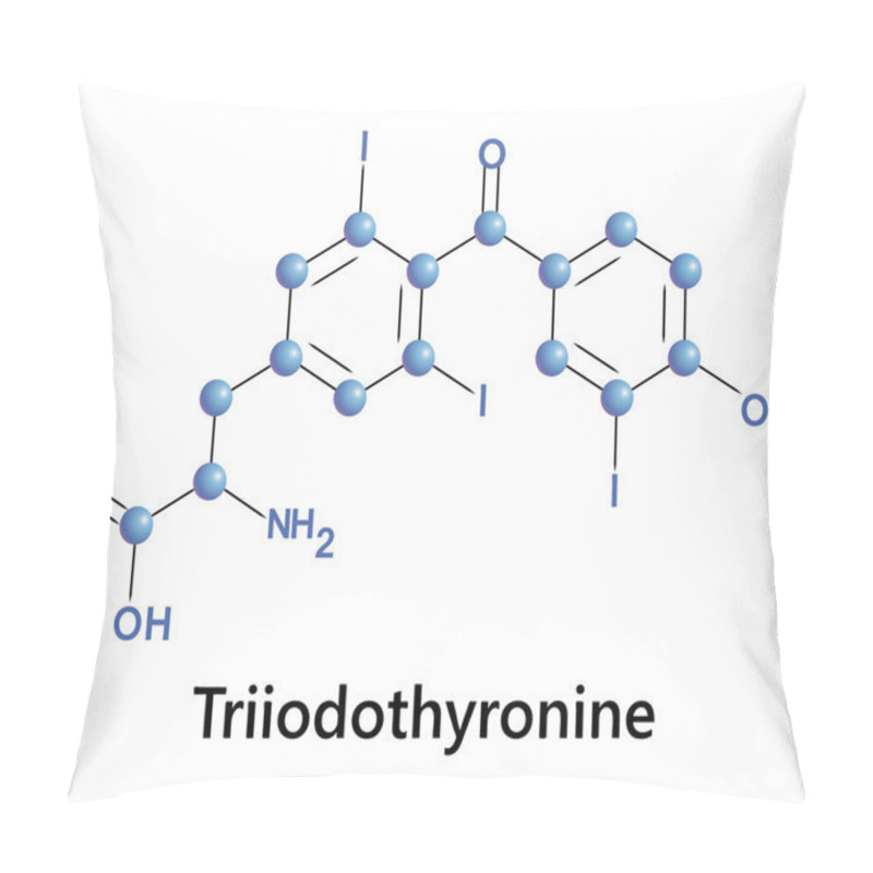 Personality  Triiodothyronine Pillow Covers