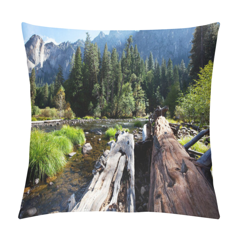 Personality  Yosemite Nature Landscapes Pillow Covers