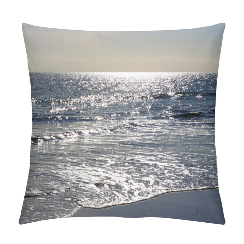 Personality  Sparkling Sunlight On Ocean Pillow Covers