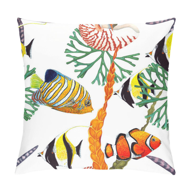 Personality  Tropical Fish Pattern. Pillow Covers