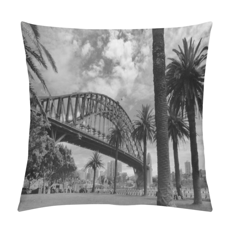 Personality  Harbour Bridge In Sidney Australia Pillow Covers