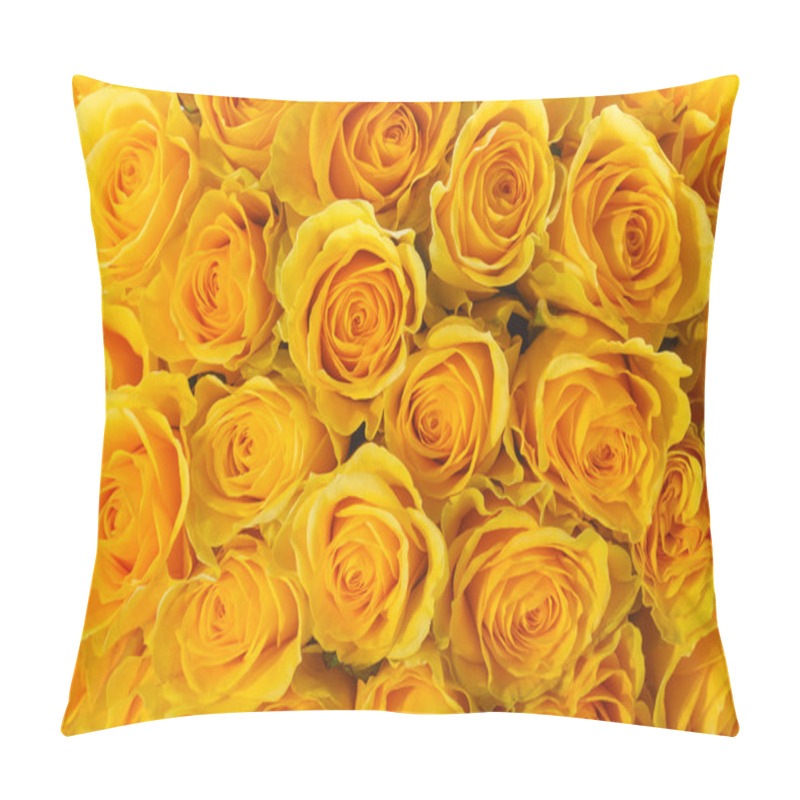 Personality  Yellow Roses Pillow Covers