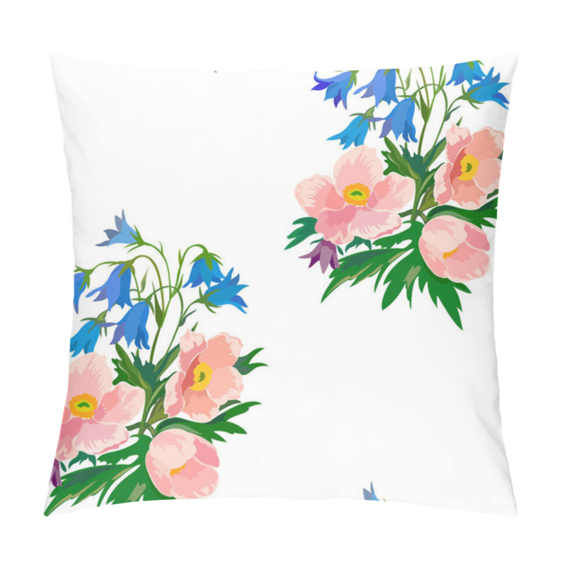 Personality  Bouquet Of Spring Flowers  Pillow Covers