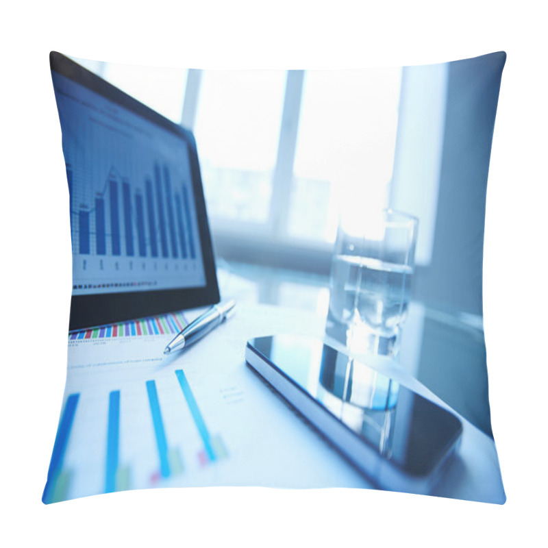 Personality  Technology In Business Pillow Covers