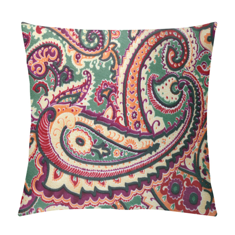 Personality  Traditional Paisley Pattern Silk Background Pillow Covers