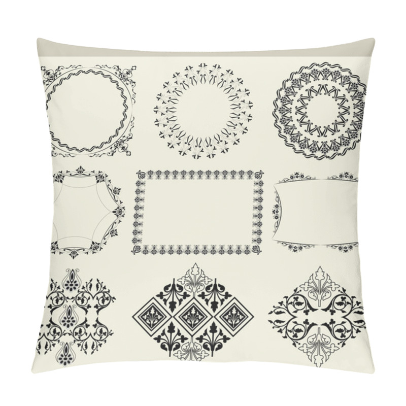 Personality  Decorative Design Elements Pillow Covers