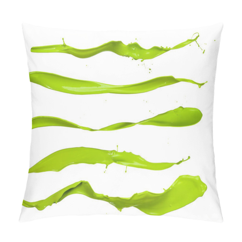 Personality  Green Splashes Pillow Covers