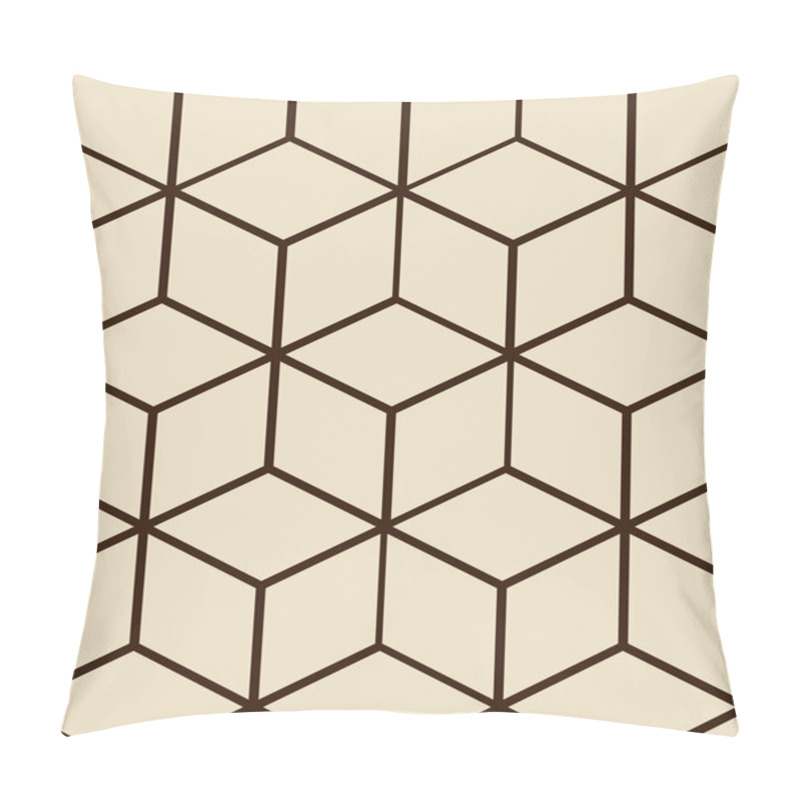 Personality  Seamless Pattern Made From Hexagons Pillow Covers