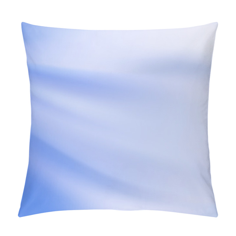 Personality  Heavenly Blue Azure Background With Soft Folds Pillow Covers