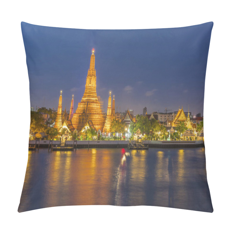 Personality  Wat Arun In Thailand Pillow Covers