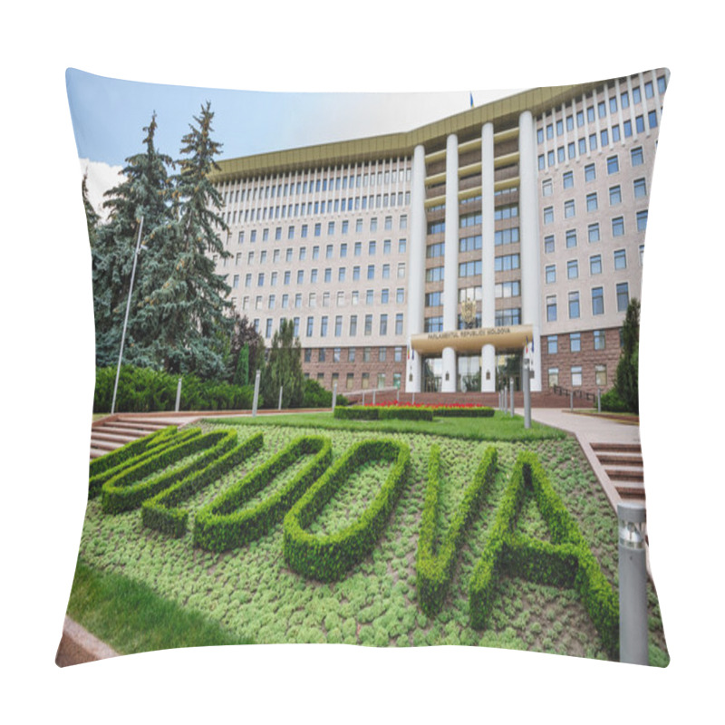 Personality  Parliament Building, Republic Of Moldova, Chisinau Pillow Covers