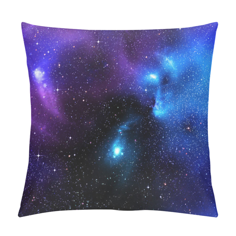 Personality  Starry Background Of Deep Outer Space Pillow Covers