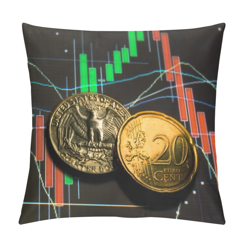 Personality  Approximately The Same Value Of Coins Pillow Covers