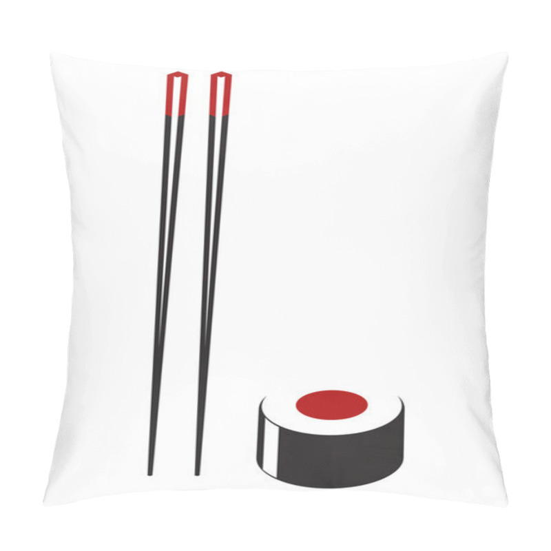 Personality  Vector Simple Sushi Set Pillow Covers