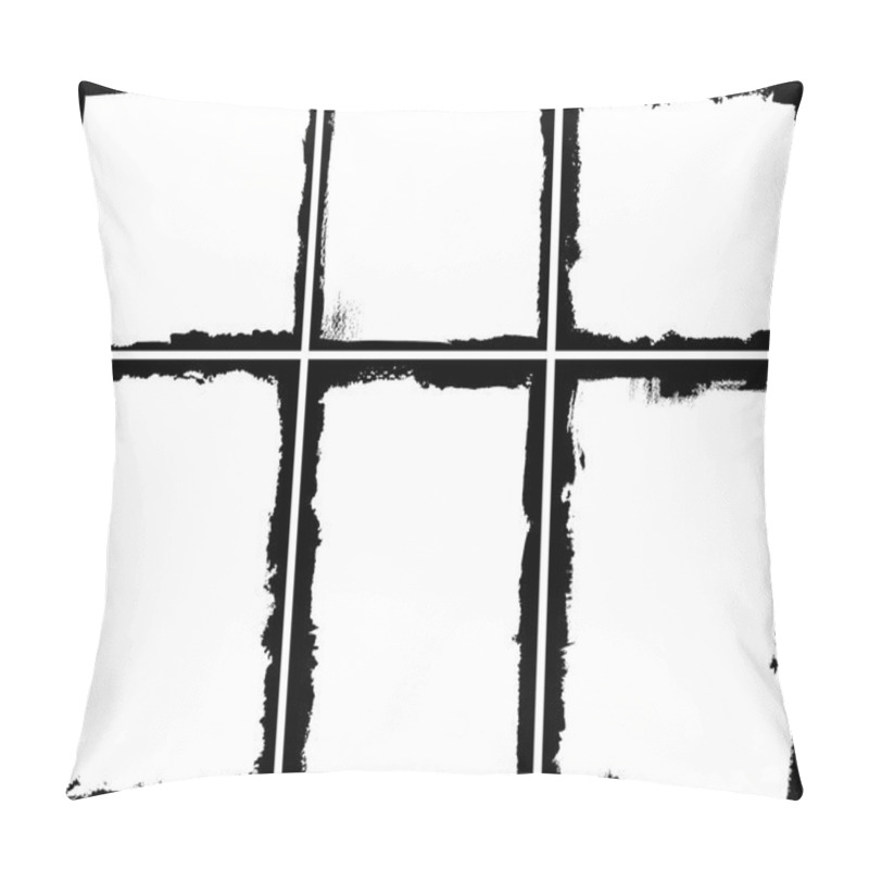 Personality  Grunge Frames Pillow Covers