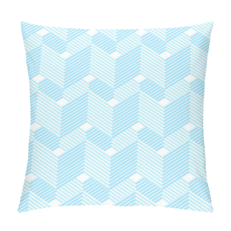 Personality  Seamless Pattern With Waves And Zigzags. Pillow Covers