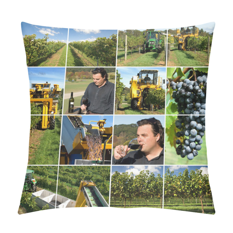 Personality  Wine Production Pillow Covers