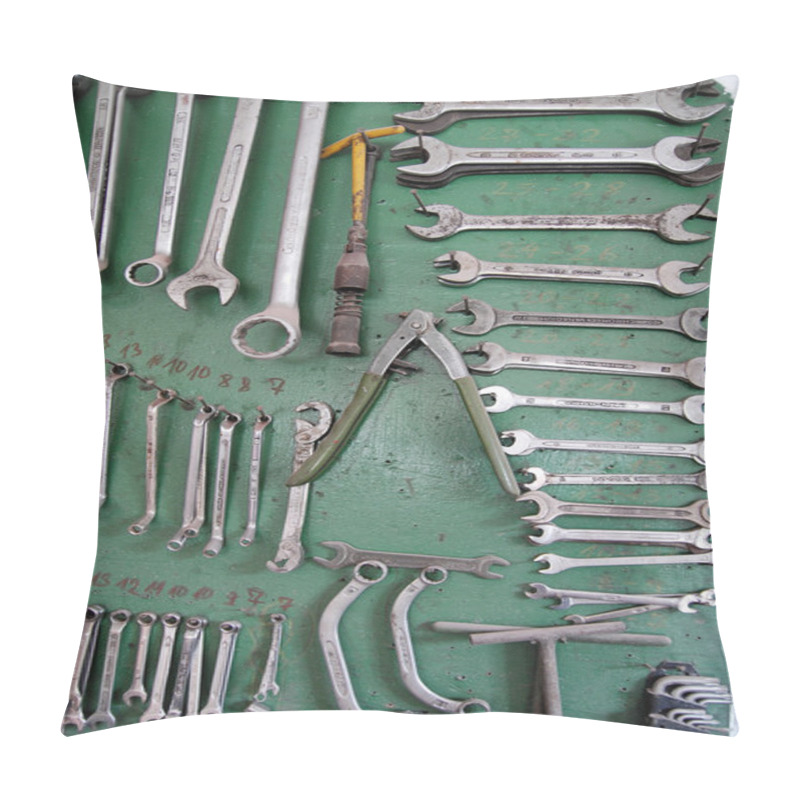 Personality  Tools On Wall Pillow Covers