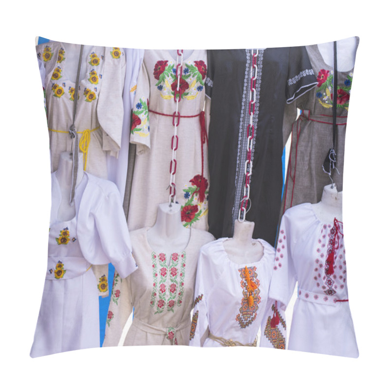 Personality  Ethnic National Embroidery Clothes. Pillow Covers