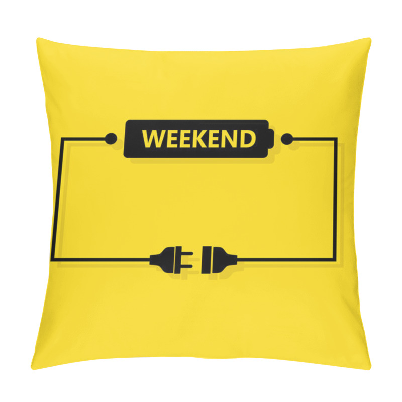 Personality  Abstract Weekend Loading Pillow Covers