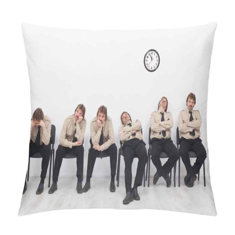 Personality  Bored Waiting Pillow Covers