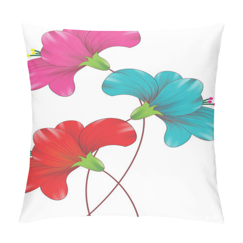 Personality  Creative Flowers Pillow Covers