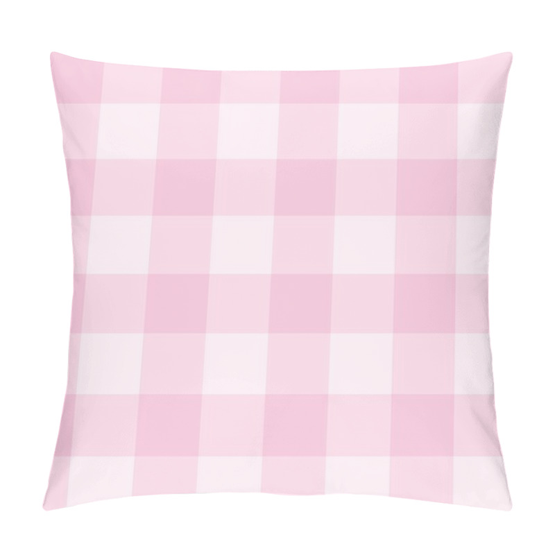 Personality  Seamless Vector Sweet Pink And White Background - Classic Checkered Pattern Or Grid Texture For Web Design ,desktop Wallpaper Or Culinary Blog Website Pillow Covers