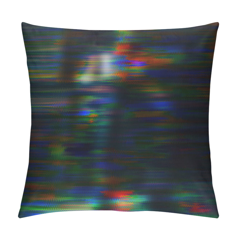 Personality  Old Noise Glitch Video Error Damage Texture Pillow Covers