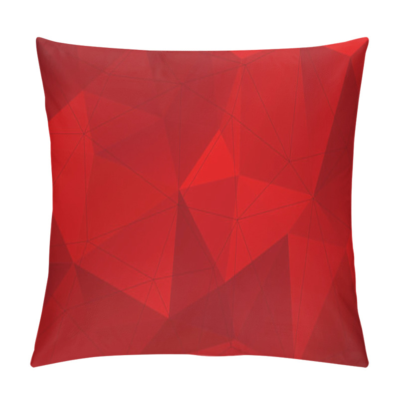 Personality  Red Abstract Background Pillow Covers