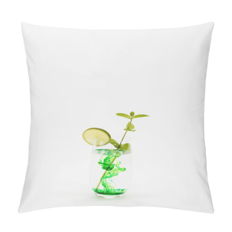 Personality  Refreshing Drink With Lime Pillow Covers