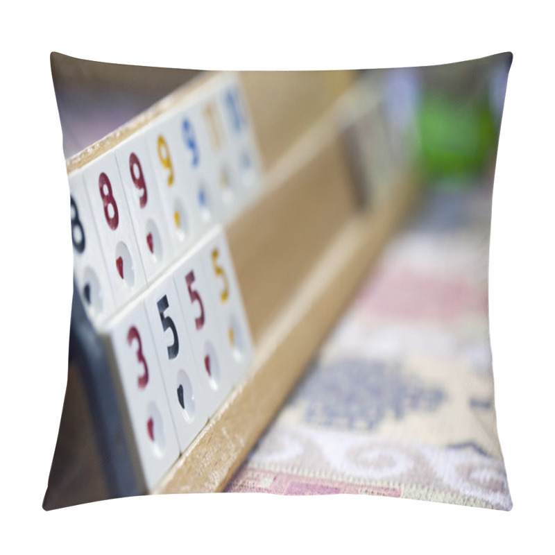 Personality  Rummy Squares Game Pillow Covers