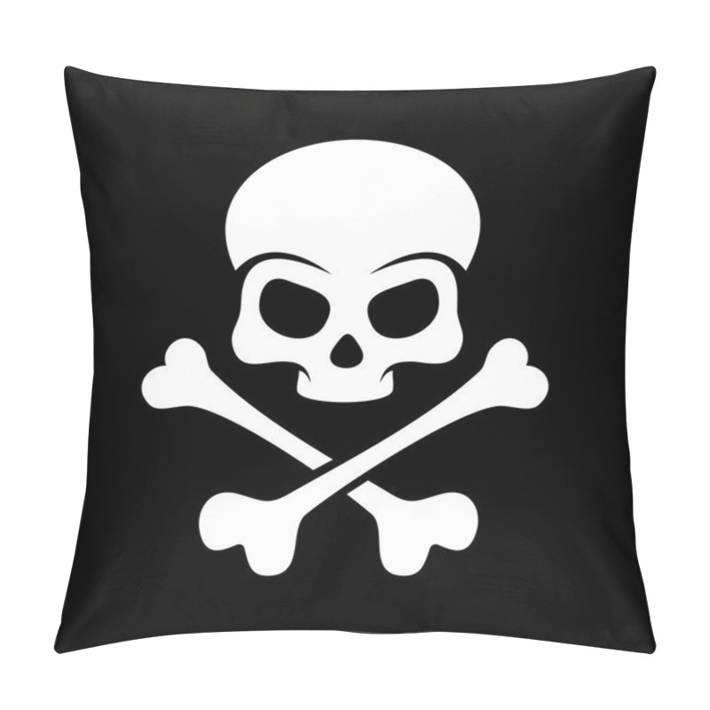 Personality  Skull And Bones Pillow Covers