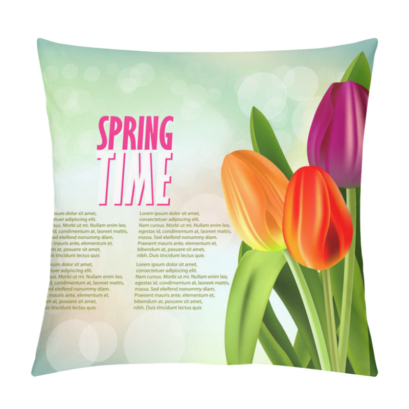 Personality  Fresh Spring Flowers  Pillow Covers