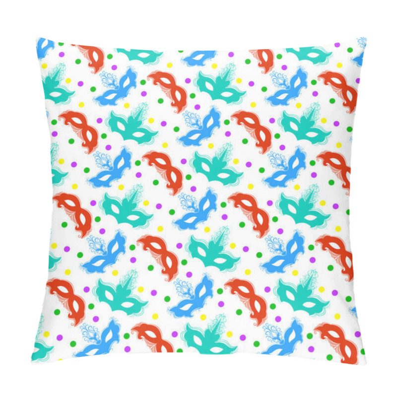 Personality  Masquerade Seamless Pattern Pillow Covers