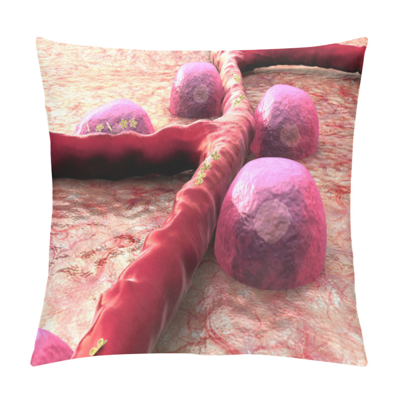 Personality  Vein, Beta Cells, Insulin Pillow Covers