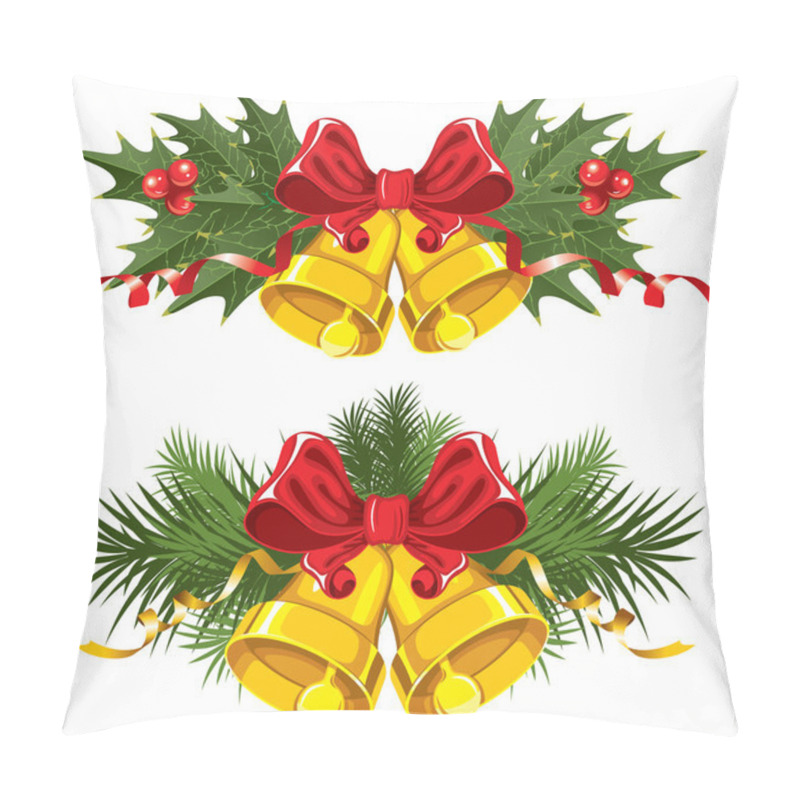 Personality  Christmas Bells Pillow Covers