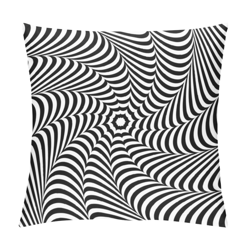 Personality  Abstract Radiating Pattern   Pillow Covers