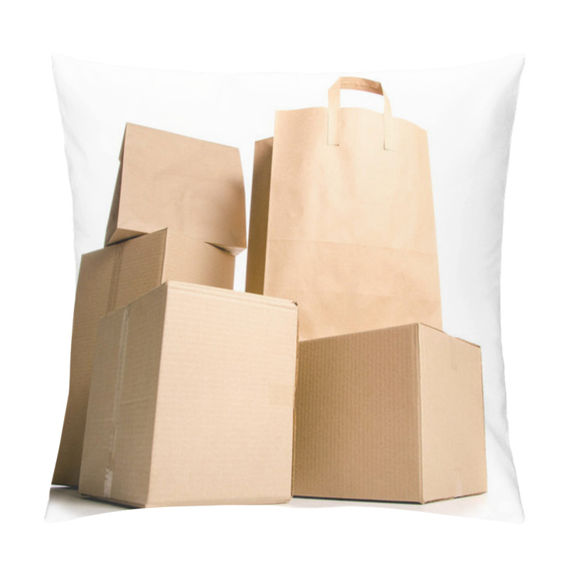 Personality  Boxes Delivery Package Cardboard Paper Pillow Covers