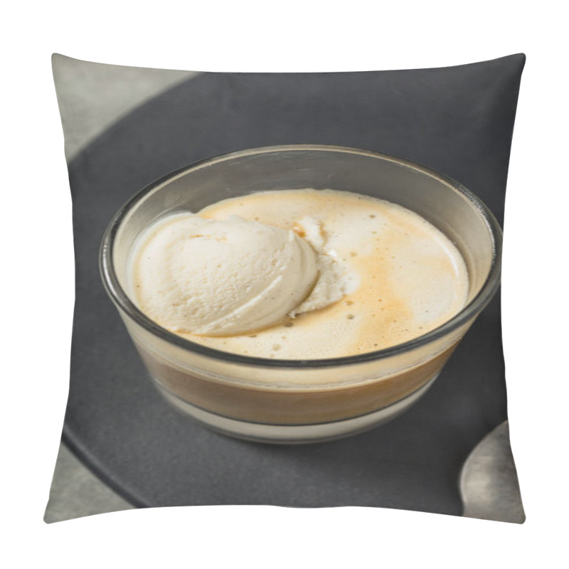 Personality  Homemade Affogato Coffee Ice Cream Ready To Eat Pillow Covers