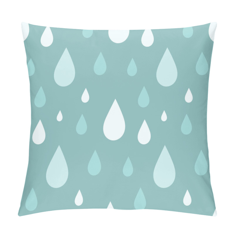 Personality  Rain Seamless Pattern Pillow Covers