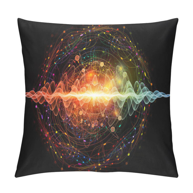 Personality  Quantum Wave Pillow Covers