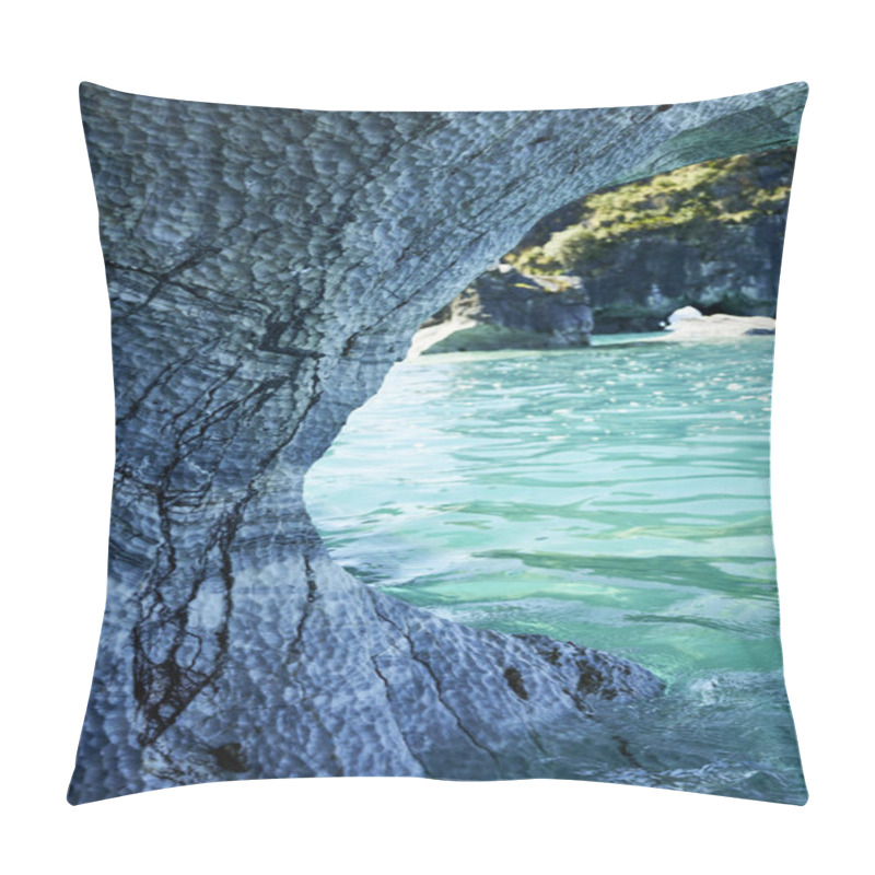 Personality  Marble Caves Of Chile Pillow Covers