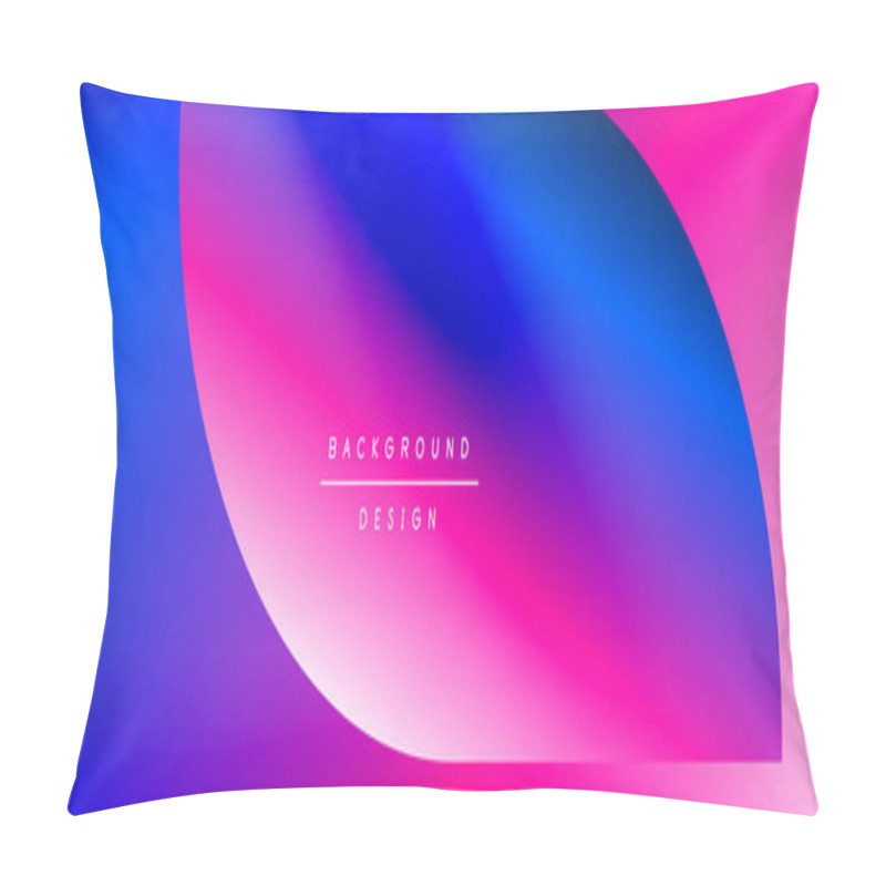 Personality  Circles And Round Shapes With Gradients. Minimal Abstract Background, Round Geometric Shapes, Clean And Structured Design Pillow Covers