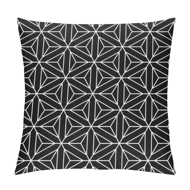 Personality   Seamless Geometric Texture. Hexagons, Diamonds, Triangles And S Pillow Covers