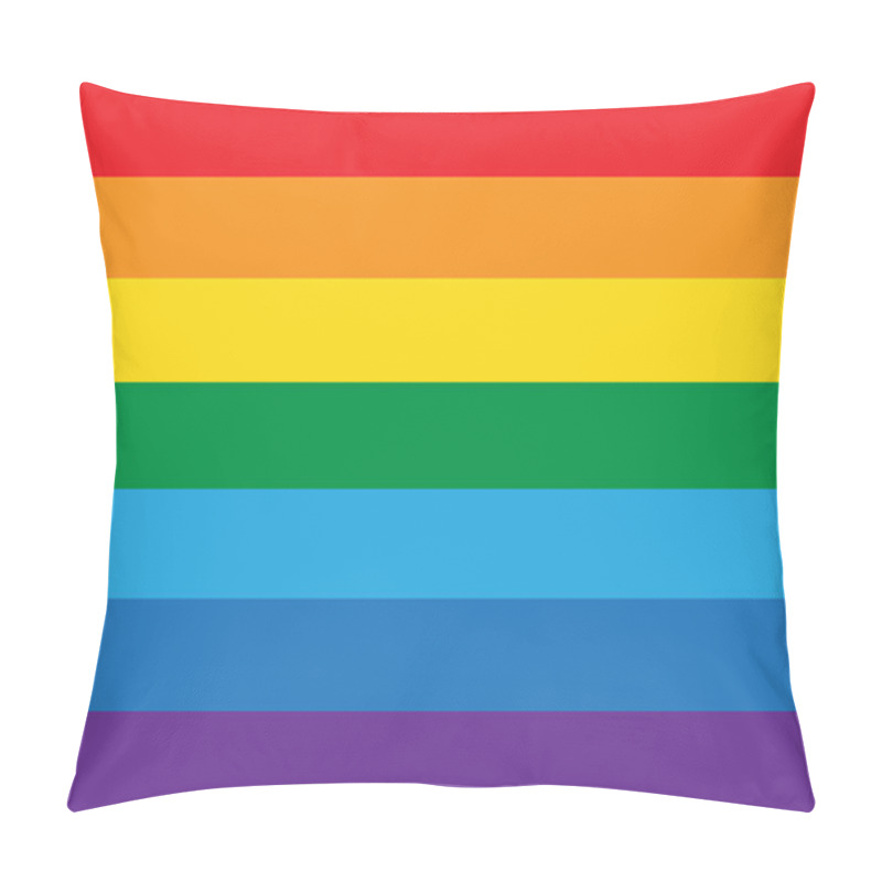 Personality  Rainbow, The Flag Of LGBT Pillow Covers